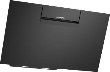 Siemens LC87JFN60 - iQ300, Umluft-Wandhaube, Klarglas schwarz bedruckt, 80 cm, 5 Jahre Garantie!